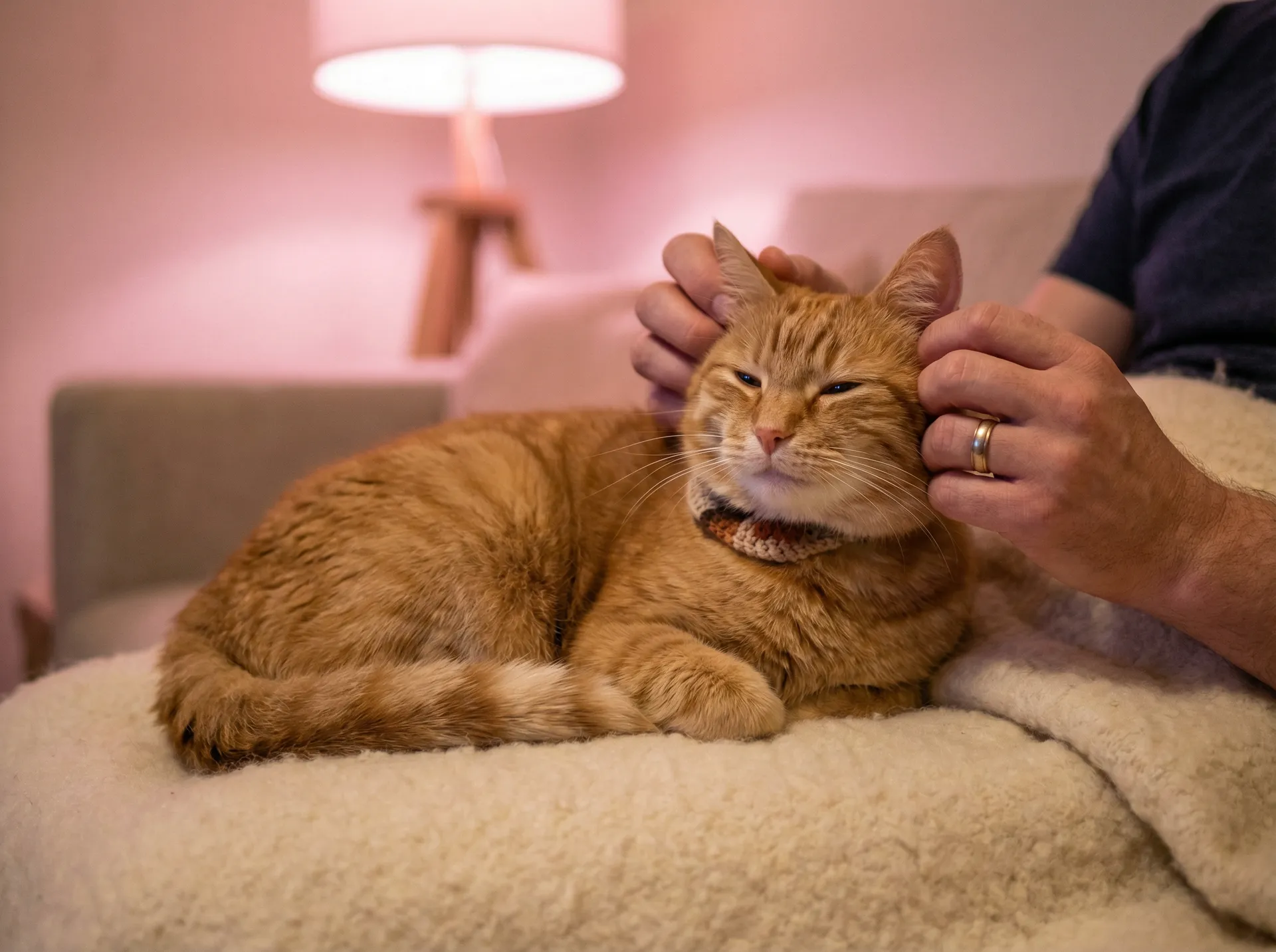猫咪被温柔抚摸的幸福时刻 - 91今日吃瓜
